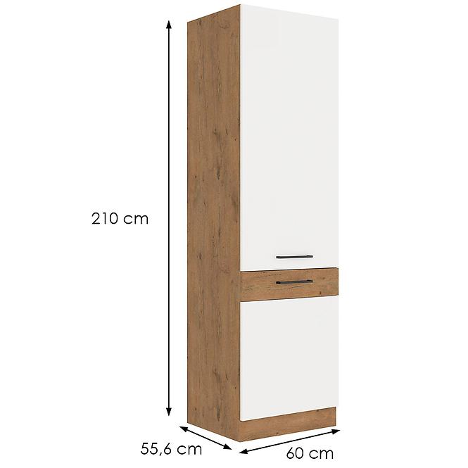 Kuhinjski ormar Vigo  bijeli 60LO-210 2F