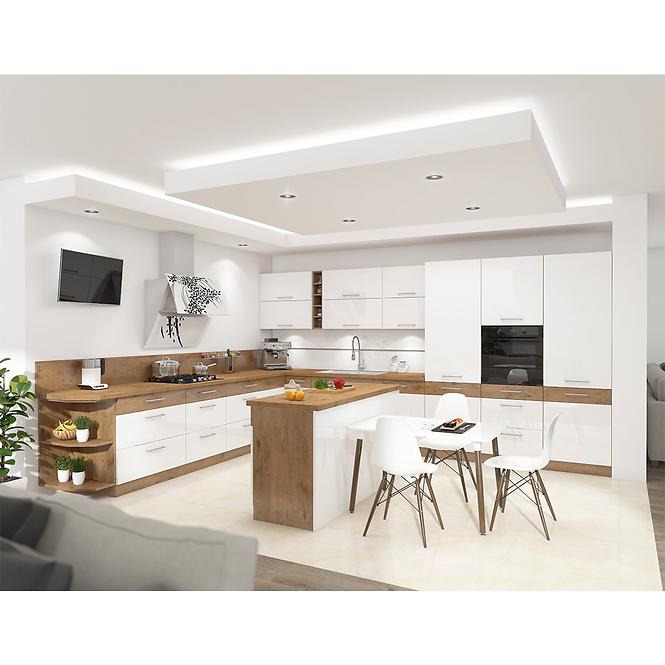 Kuhinjski ormar Vigo  bijeli 60LO-210 2F