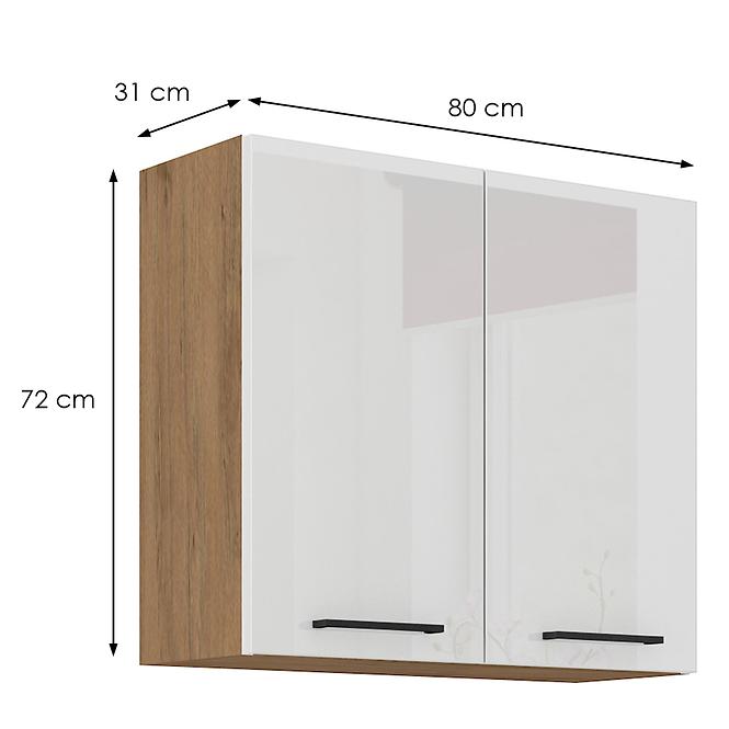Kuhinjski ormar Vigo bijeli 80G-2F