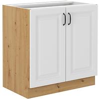 Kuhinjski ormar Stilo bijeli mat / Artisan 80D 2F BB