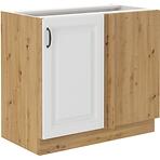 Kuhinjski ormar Stilo bijeli mat / zanatski 105 ND 1F BB