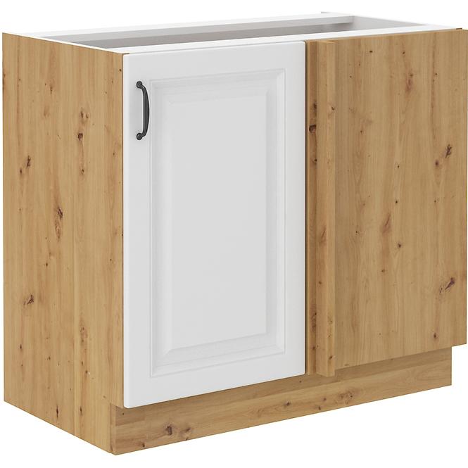 Kuhinjski ormar Stilo bijeli mat / zanatski 105 ND 1F BB
