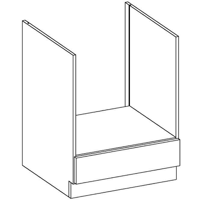 Kuhinjski ormar Stilo bijeli mat / zanatski 60DG BB
