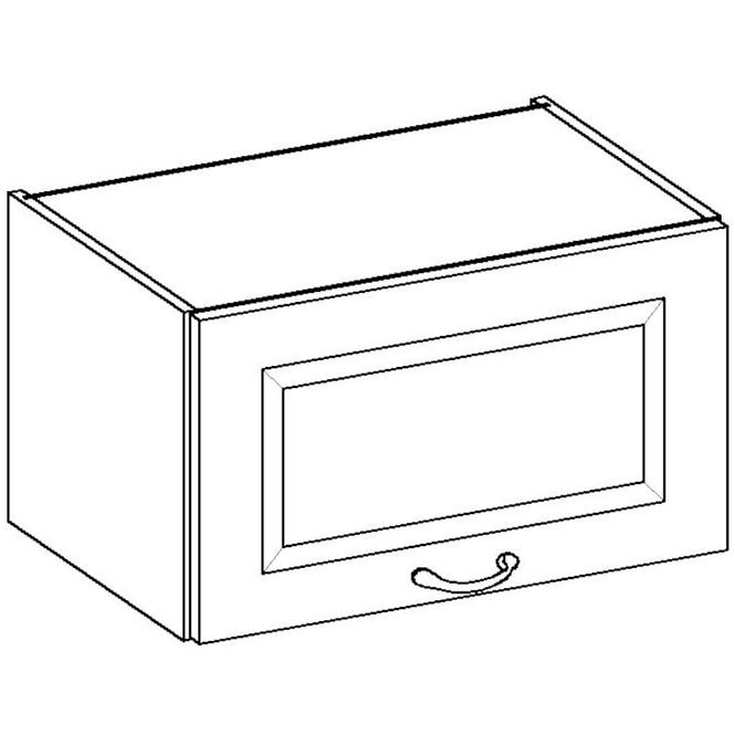 Kuhinjski ormar Stilo bijeli mat / zanatski 60GU-36 1F