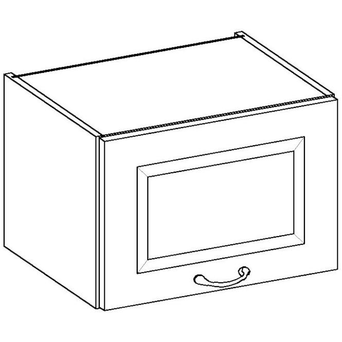 Kuhinjski ormar Stilo bijeli mat / zanatski 50GU-36 1F