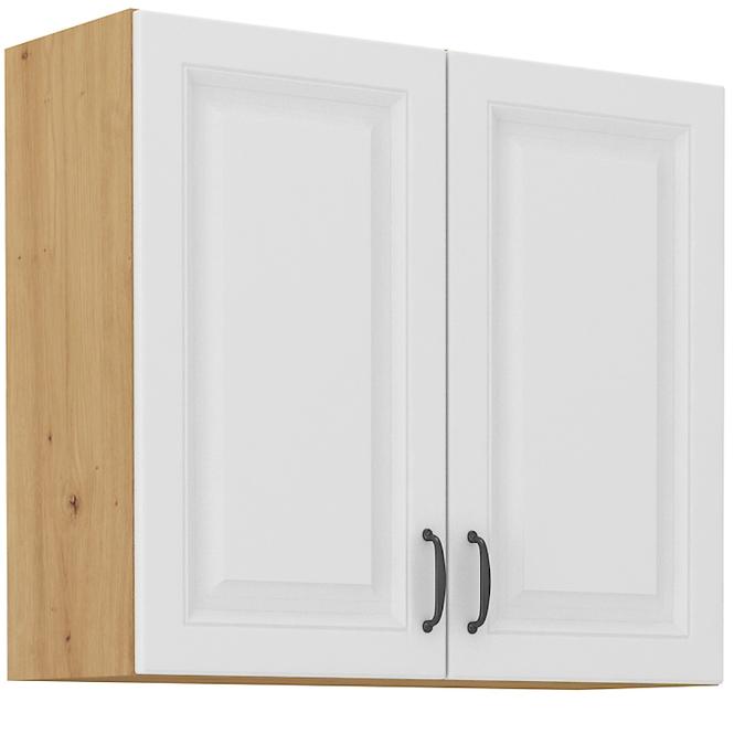 Kuhinjski ormar Stilo bijeli mat / zanatski 80G-90 2F