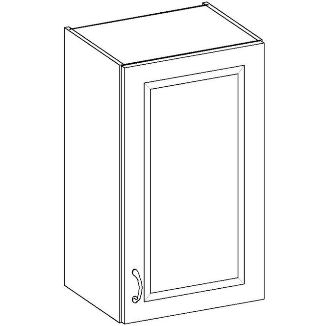 Kuhinjski ormar Stilo bijeli mat / zanatski 50G-90 1F