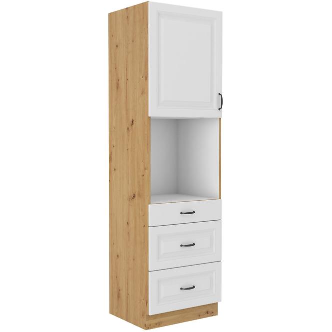 Kuhinjski ormar Stilo bijeli mat / zanatski 60DPS-210 3S 1F