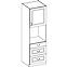 Kuhinjski ormar Stilo bijeli mat / zanatski 60DPS-210 3S 1F,2