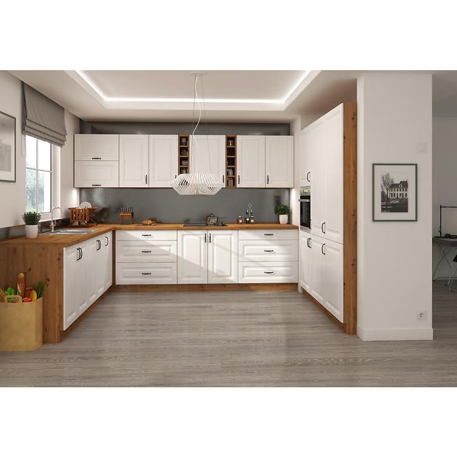 Kuhinjski ormar Stilo bijeli mat / zanatski 60DP-210 2F