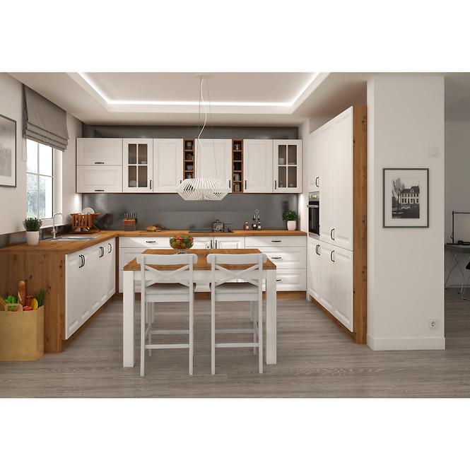 Kuhinjski ormar Stilo bijeli mat / zanatski 60DP-210 2F