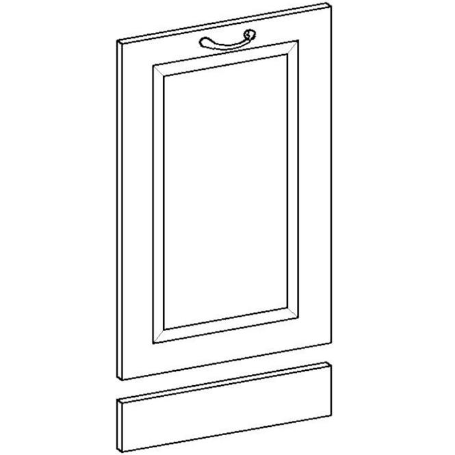 Kuhinjski ormar Stilo bijeli mat / zanatski FRONT ZM 713X446