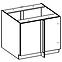 Kuhinjski ormar Grey 105ND 1F BB,2