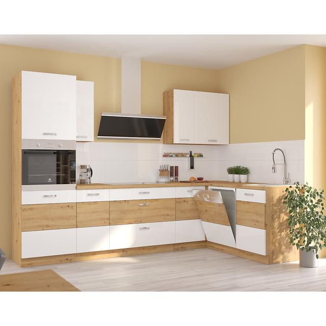 Kuhinjski ormarić 60lo-210 2f artisan bijela
