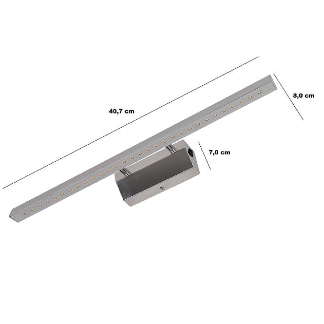 Svjetiljka Arte krom 407 AG-AC4W40 krom 4W K1,3