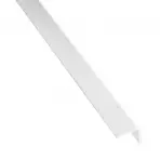 Kutnik samoljepljivi PVC Bijeli sjajni 19,5X19,5X2600