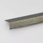 Kutnik aluminij brušeni titan 20X20X1000