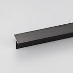T-profil aluminij crni 15x15x100015X15X1000