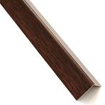 Kutnik samoljepljivi PVC tamno drvo 19,5X19,5X1,5X1000