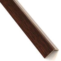 Kutnik samoljepljivi PVC tamno drvo 19,5X19,5X1,5X1000
