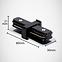Konektor za tračnu rasvjetu Connector L black 02516,4