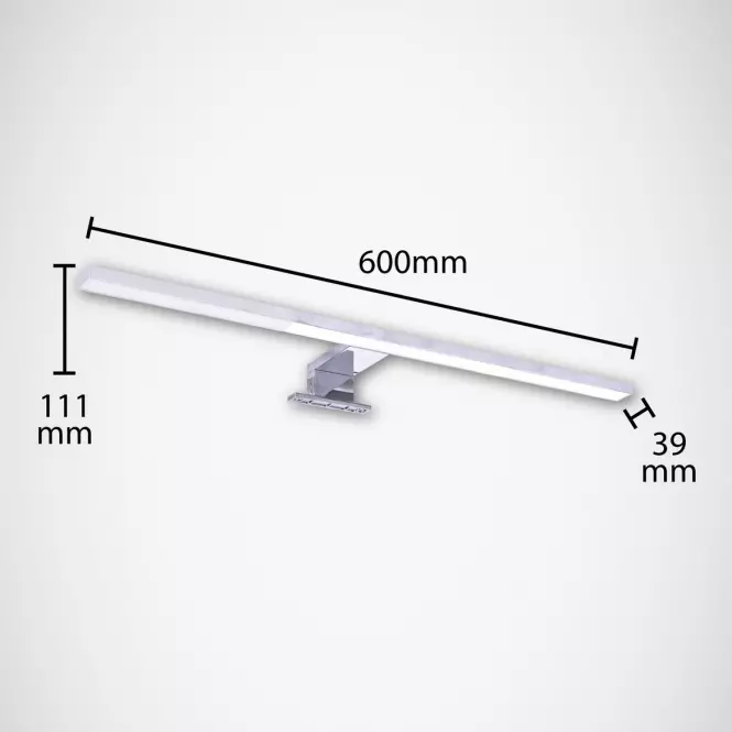 Zidna svjetiljka ROXANA LED 13W krom 4000K 03749 K1