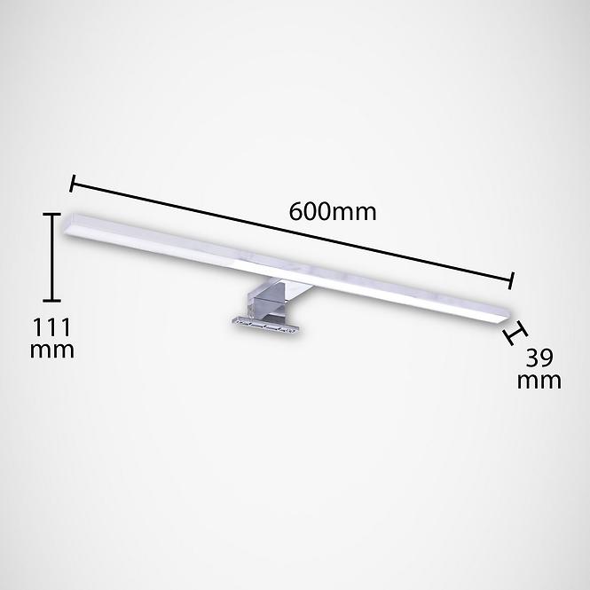 Zidna svjetiljka ROXANA LED 13W krom 4000K 03749 K1