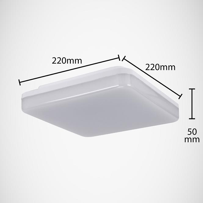 Strop GLAVNI VODIO D 18W BIJELI 4000K 03743P