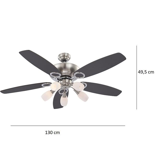 Lampoventilator 0337 5*E14 PL1