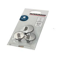 Samoljepljive metalne vješalice, saten 3,7cm