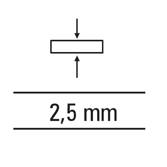 Križići za pločice 2,5mm 150 kom.