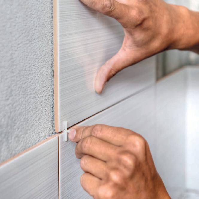 Križići za pločice s drškom 2 mm 70 kom.