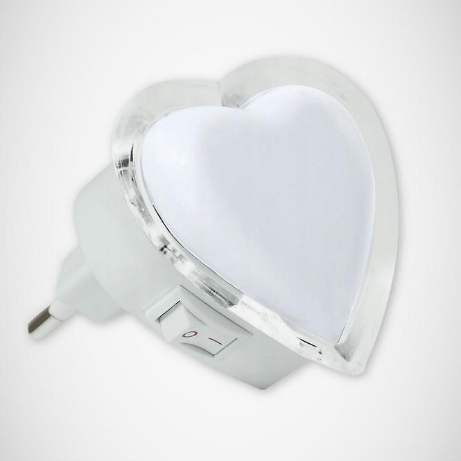 ZASUVKOVA Lampa SRCE HL992L 0,4W PLAVA