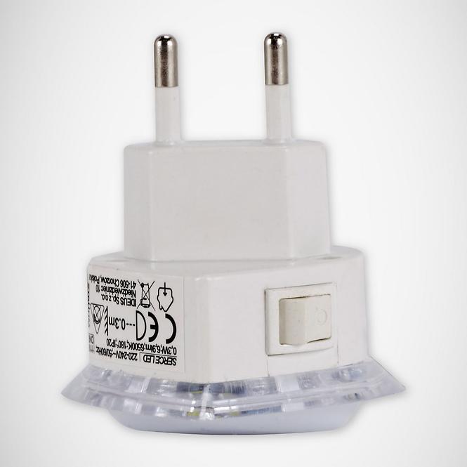 ZASUVKOVA Lampa SRCE HL992L 0,4W CRVENA