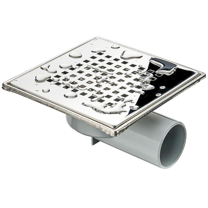 Podni odvod Axus mat 15x15 rotirajući 360 fi 50 11312