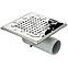 Podni odvod Axus mat 15x15 rotirajući 360 fi 50 11312