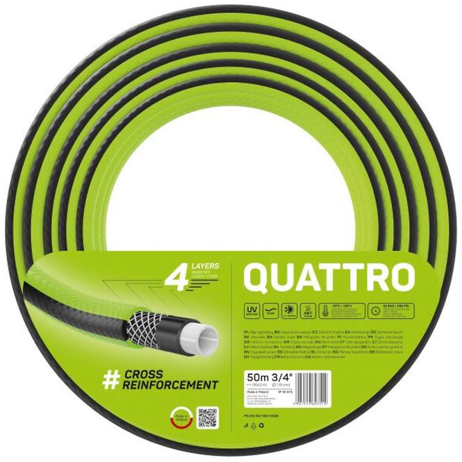 CELLFAST Vrtno crijevo 4-slojno Quattro 3/4˝ 50 m 10-073