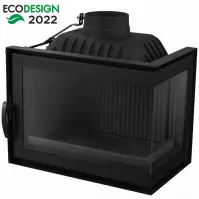 Umetak za kamin kutni Fiorina 13 kW desni