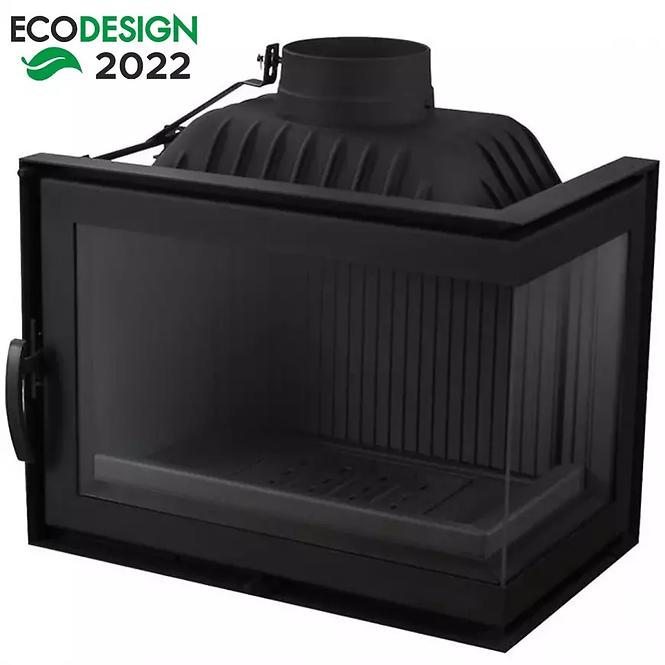 Umetak za kamin kutni Fiorina 13 kW desni
