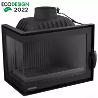 Kutni umetak za kamin FIORINA 13kW lijeva