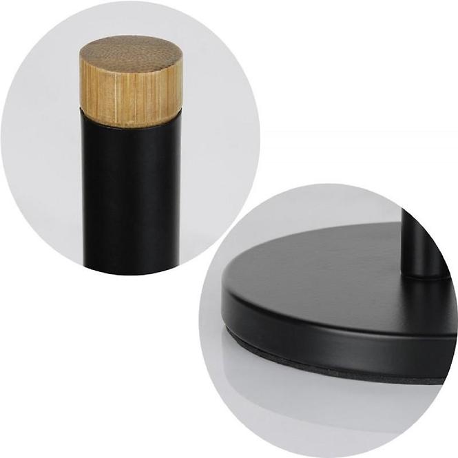 Stalak za toalet papir bambus P SP1-BLK-B crni