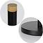 Stalak za toalet papir bambus P SP1-BLK-B crni,4