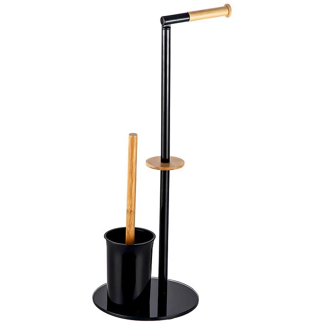 Stalak za WC četku i papir Umbra crni 07986