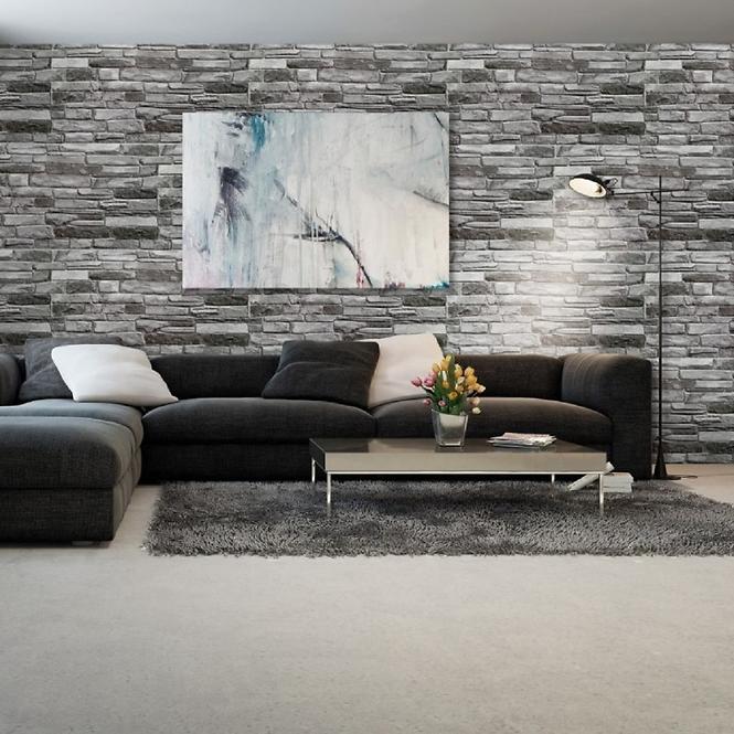 Zidni panel PCV Grey Stone 98x49,8 cm