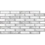 Zidni panel PCV Brick Light 98x48 cm