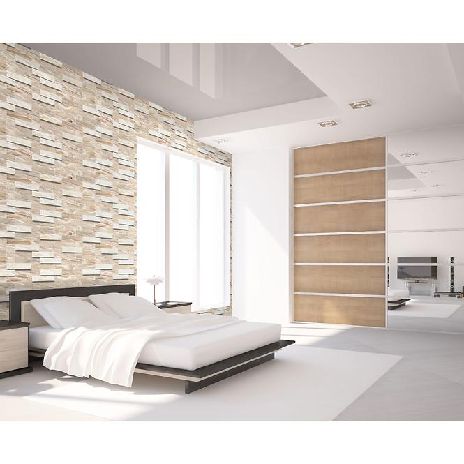 Zidni panel PCV  Bleached Oak 98x40 cm