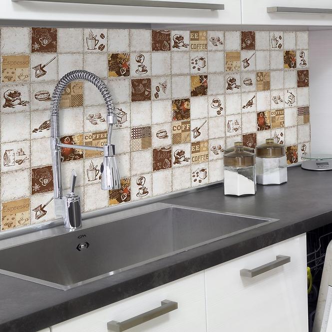 Zidni panel PCV  Espresso 96,4x48,4 cm