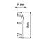 KAT LISTA LPC-06-T101 BIJELI SATEN,2