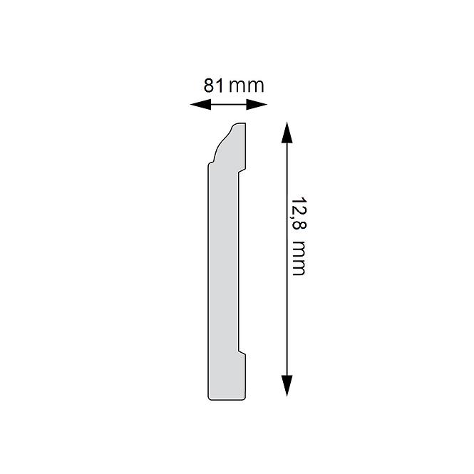 LISTA FLOORBOARD LPC-15-T101 BIJELI SATEN