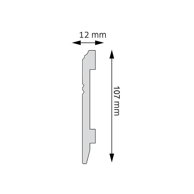 KAT LISTA LPC-18-T101 BIJELI SATEN